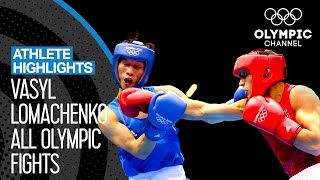 All Vasyl Lomachenko 🇺🇦 Olympic Boxing Bouts  Athlete Highlights [upl. by Severin]