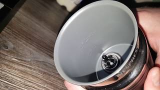 How to use a Nespresso Aeroccino Milk Frother  A Quick and Simple Guide [upl. by Aneetsyrk]