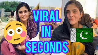 Pakistan Girl Amna Making Roti Got Viral In Seconds All Over the Social Media [upl. by Ahseram]