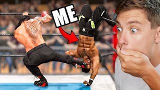 INSANE WWE Fails Hilarious Playing WWE [upl. by Barris]