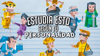 ¿Qué CARRERA deberías de ESTUDIAR según tu PERSONALIDAD [upl. by Airdnaz779]