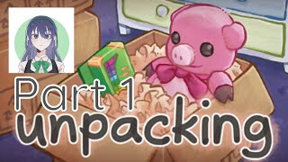 Unpacking  Level 1 Walkthrough [upl. by Ennairej]