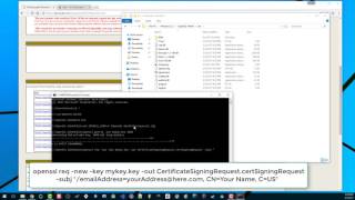 Updated Create iOS Certificate Signing Request and p12 file on Windows [upl. by Lenee597]