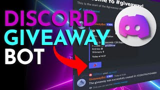 Giveaway Bot Discord 2022 [upl. by Nnylirak284]