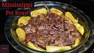 How To Make Mississippi Pot Roast  Crockpot  Me amp My Backyard [upl. by Rafaello]