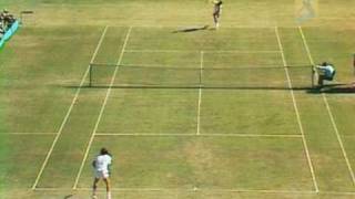 Newcombe v Connors 1975 Australian Open Mens Final Highlights [upl. by Yehudi347]