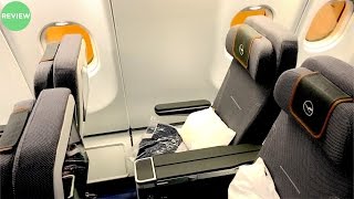 LUFTHANSA A340600  PREMIUM ECONOMY REVIEW  MUNICH TO DUBAI [upl. by Norty]