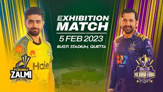 Quetta vs Peshawar  Exhibition Match  PCB [upl. by Mccartan603]