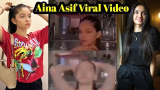 Aina Asif Viral Video [upl. by Merp244]