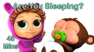 Are You Sleeping  Nursery Rhymes with Lyrics  Educational [upl. by Ihculo609]