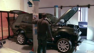 RANGE ROVER SPORT TDV8 BODY REMOVAL [upl. by Enehs65]