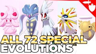 All 72 Special Evolutions in Pokemon Sword and Shield [upl. by Mientao]