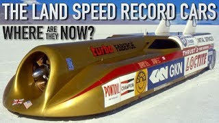 The Land Speed Record Cars  where are they now [upl. by Nomzed]