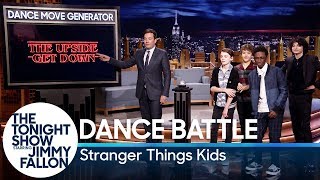 Dance Battle with the Stranger Things Kids [upl. by Airahs]