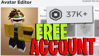 FREE RICH ROBLOX ACCOUNT Giveaway [upl. by Baten232]