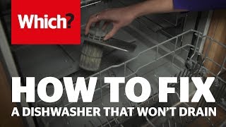 How to repair a dishwasher that wont drain  Which advice [upl. by Zarah657]