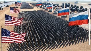 USA vs RUSSIA Military Power Comparison  2023 [upl. by Winser226]