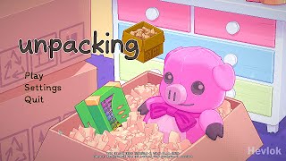 UNPACKING I FULL DEMO  Gameplay Walkthrough No Commentary [upl. by Avraham]