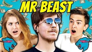 Teens React To MrBeast [upl. by Etnoed688]