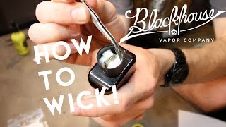 Vape Tutorial How to wick ANY coil [upl. by Russel]