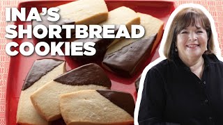 Ina Gartens Shortbread Cookies  Barefoot Contessa  Food Network [upl. by Nnorahs342]