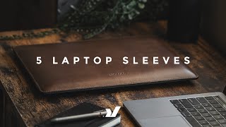 5 Minimal Laptop Sleeves  Bellroy Nomad Rushfaster Incase amp More [upl. by Brower555]