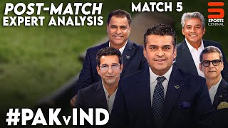 Pakistan vs India  PostMatch Show Expert Analysis  THE DP WORLD DRESSING ROOM  Match 5  ZA1K [upl. by Iaka]