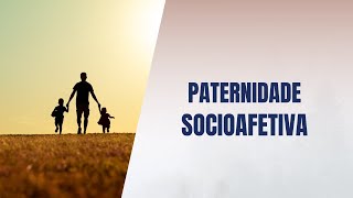 Paternidade socioafetiva [upl. by Apul]