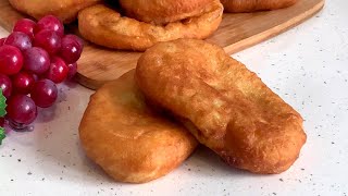 Russian Piroshki with potatoes  Homemade Fried Pies Recipe [upl. by Inittirb]