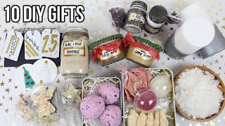 10 DIY Christmas Gifts People Will LOVE [upl. by Naleek]