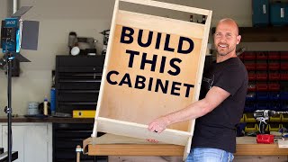 Cabinet Making for Beginners  First Attempt [upl. by Rumery]