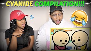 CYANIDE amp HAPPINESS COMPILATION 19 REACTION [upl. by Belle]