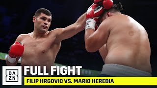 FULL FIGHT  Filip Hrgovic vs Mario Heredia [upl. by Eneryt]