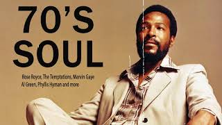 Marvin Gaye Al GreenRose Royce The Temptations Phyllis Hyman  70S SOUL [upl. by Spearing]