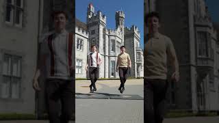 Irish Dancing at an Irish Castle irishdance shorts wildatlanticway [upl. by Anayra967]