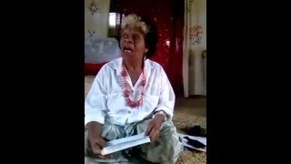 Funny Fijian Woman Praying [upl. by Yllier]