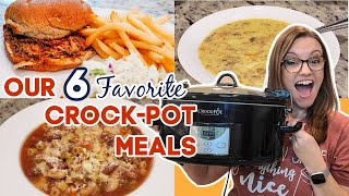 🌟 THE BEST OF 🌟 CROCKPOT RECIPES  OUR FAMILYS FAVORITE SLOW COOKER DINNERS  WHATS FOR DINNER [upl. by Enram672]