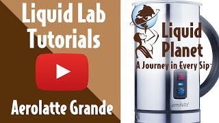 Liquid Lab  Aerolatte Grande Milk Frother [upl. by Dhar243]