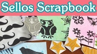 Crea tus Sellos  Tutorial Scrapbook  Homemade Stamps DIY [upl. by Olim205]