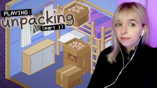 playing UNPACKING pt 1 [upl. by Adnoryt71]