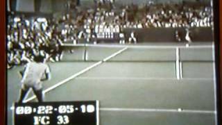 Rod Laver vs Jimmy Connors [upl. by Attenal]