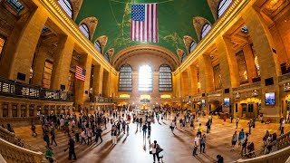 Walking Tour of Grand Central Terminal — New York City 【4K】🇺🇸 [upl. by Anetsirk]