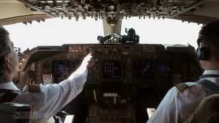 Boeing 747400 landing in KLAX [upl. by Rodgers]