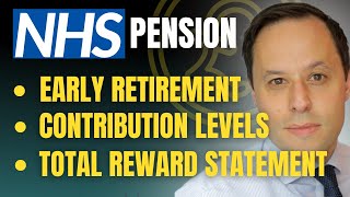 NHS Pension  Early Retirement Contribution Levels amp Pay Band Examples  Total Reward Statement [upl. by Meedan]