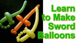 How to Make a Balloon Sword A Beginners Complete Guide swordballoon balloonsword [upl. by Garaway]