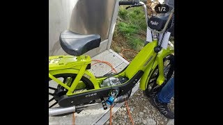 Piaggio Ciao Mofa Tuning 177kmh [upl. by Olympias]