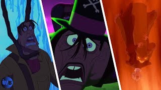 Top 15 Most BRUTAL Disney Villain Deaths [upl. by Lupee]