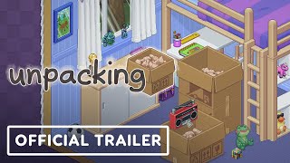 Unpacking  Official Trailer  Summer of Gaming 2021 [upl. by Aube]