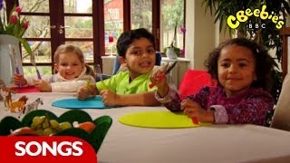 CBeebies  Whats On Your Plate  Lunchtime Song [upl. by Canter]