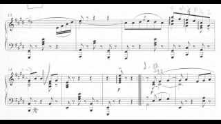 Puccini  Piccolo Valzer with sheet music [upl. by Genisia]